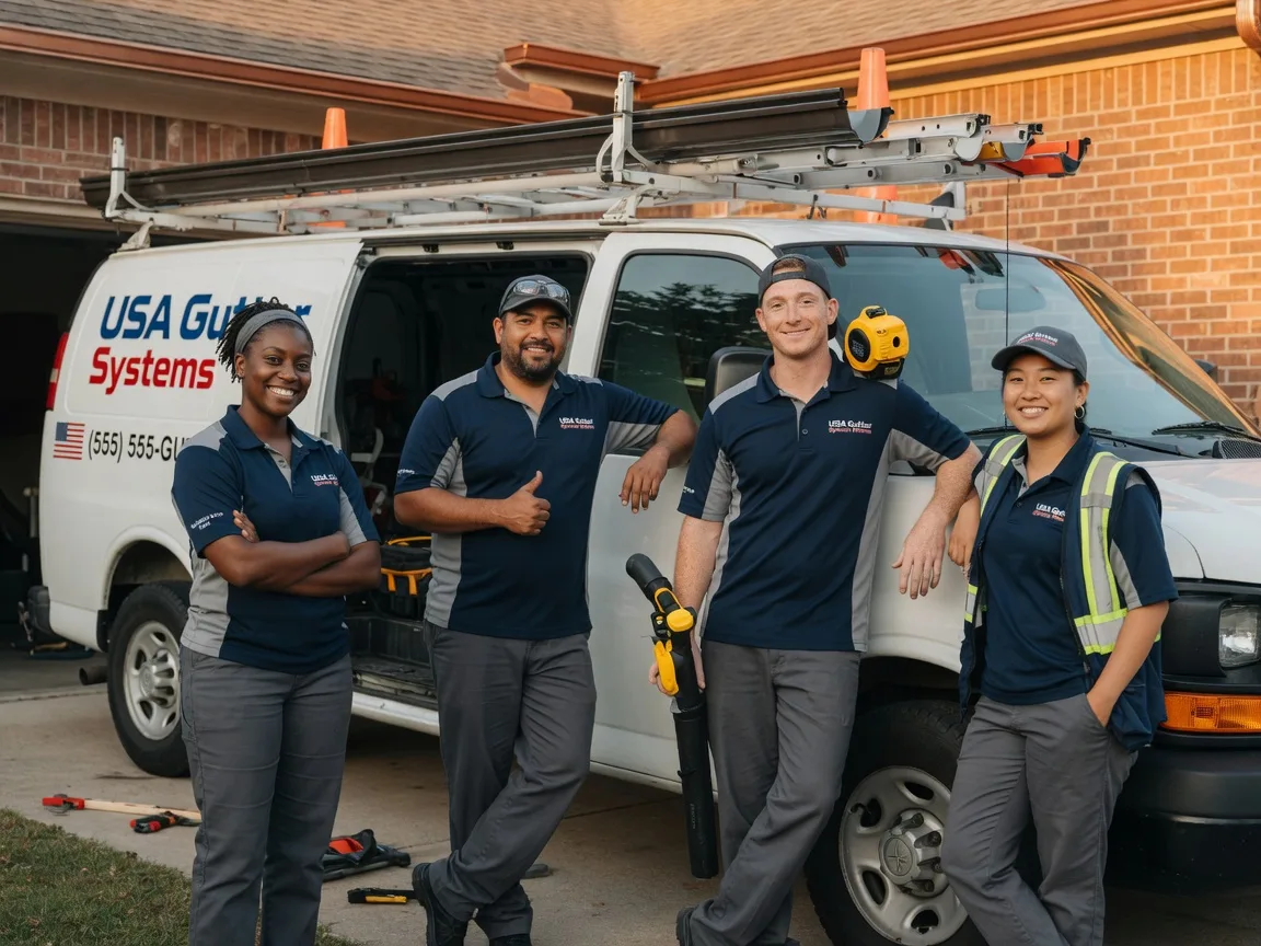 Gutter Installation company in Ottine, TX